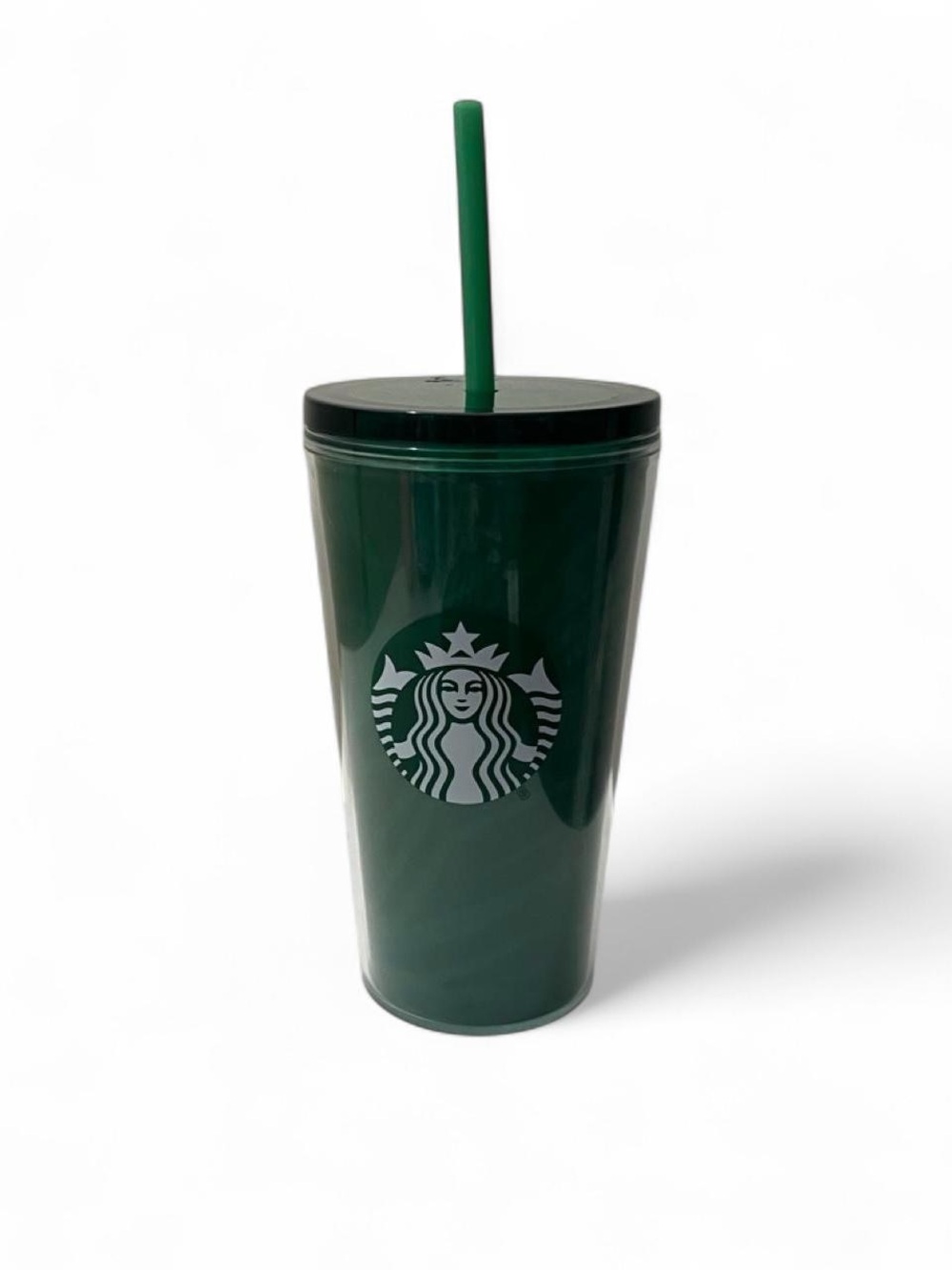 16 Oz Starbucks Reusable Hot Cold Tumbler Straw & Lid